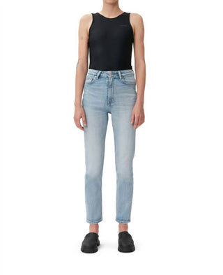 Ganni - Comfort Stretch Cutye Cropped Jeans