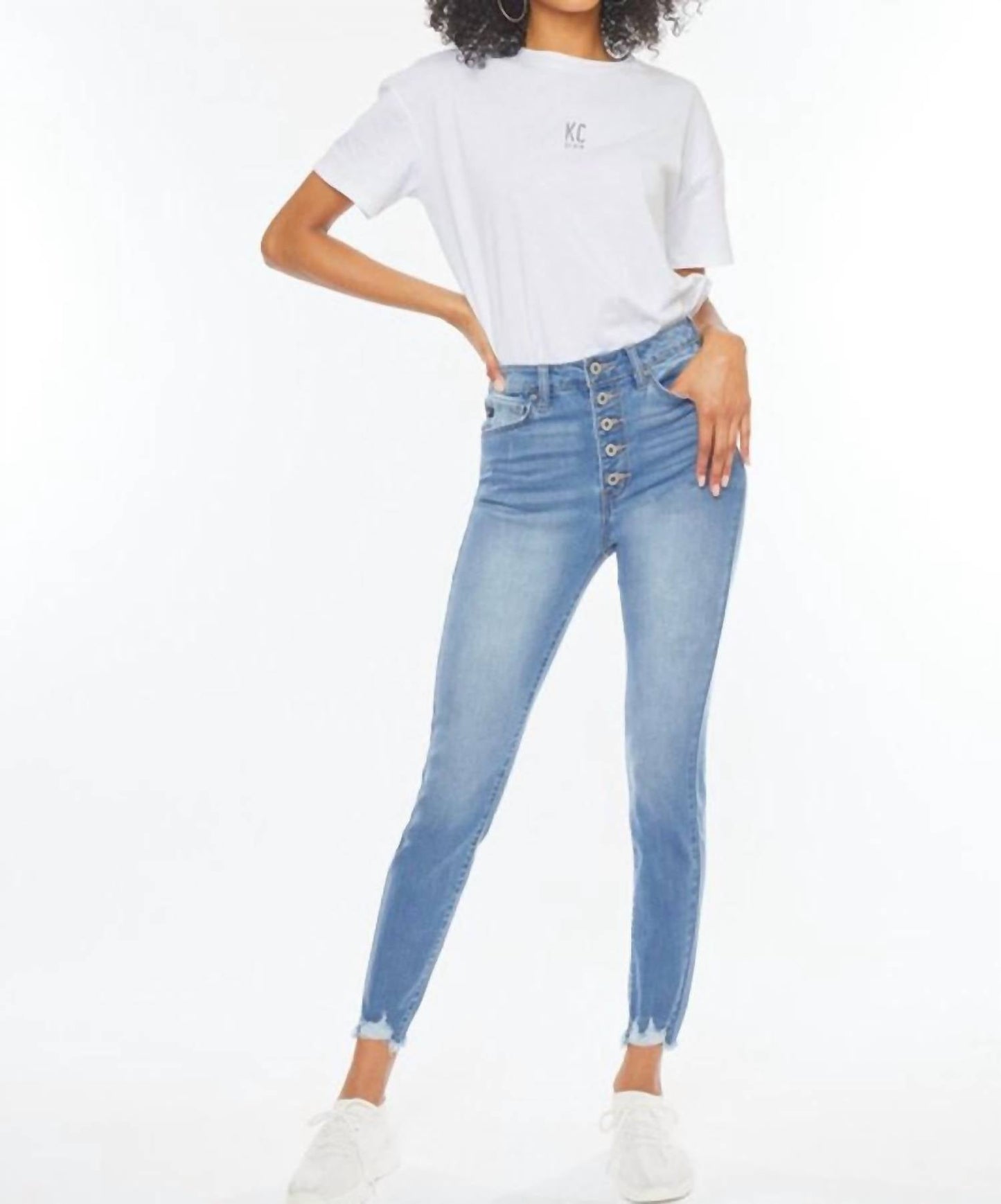 Kancan - Greyson Ultra High Rise Super Skinny Jean