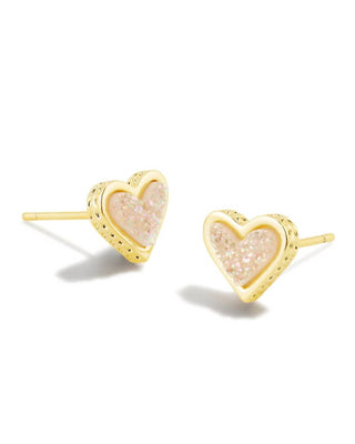 Kendra Scott - Women's Framed Ari Heart Stud Earring