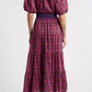 Saylor - The Amyra Block Print Midi Dress