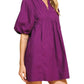Pinch - Easy Essential Collared Mini Dress