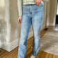 Judy Blue - High Waisted Frayed Bootcut Jean