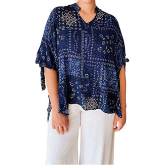 Reneec. - Boho Paisley Top - Plus