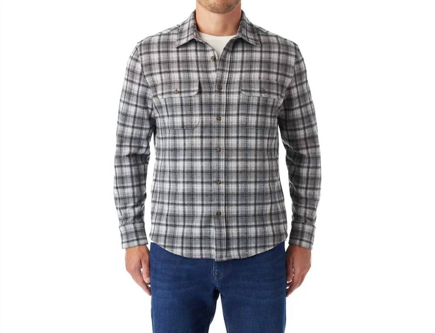 Fair Harbor - Dunewood Ultra Stretch Flannel Shirt
