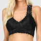 Zenana - Lace Hourglass Back Bralette - Plus