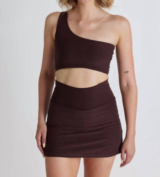 Wolven - Active One Shoulder Top