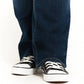 1822 Denim - Maternity Slim Boot Cut With Bellyband Jeans - Plus