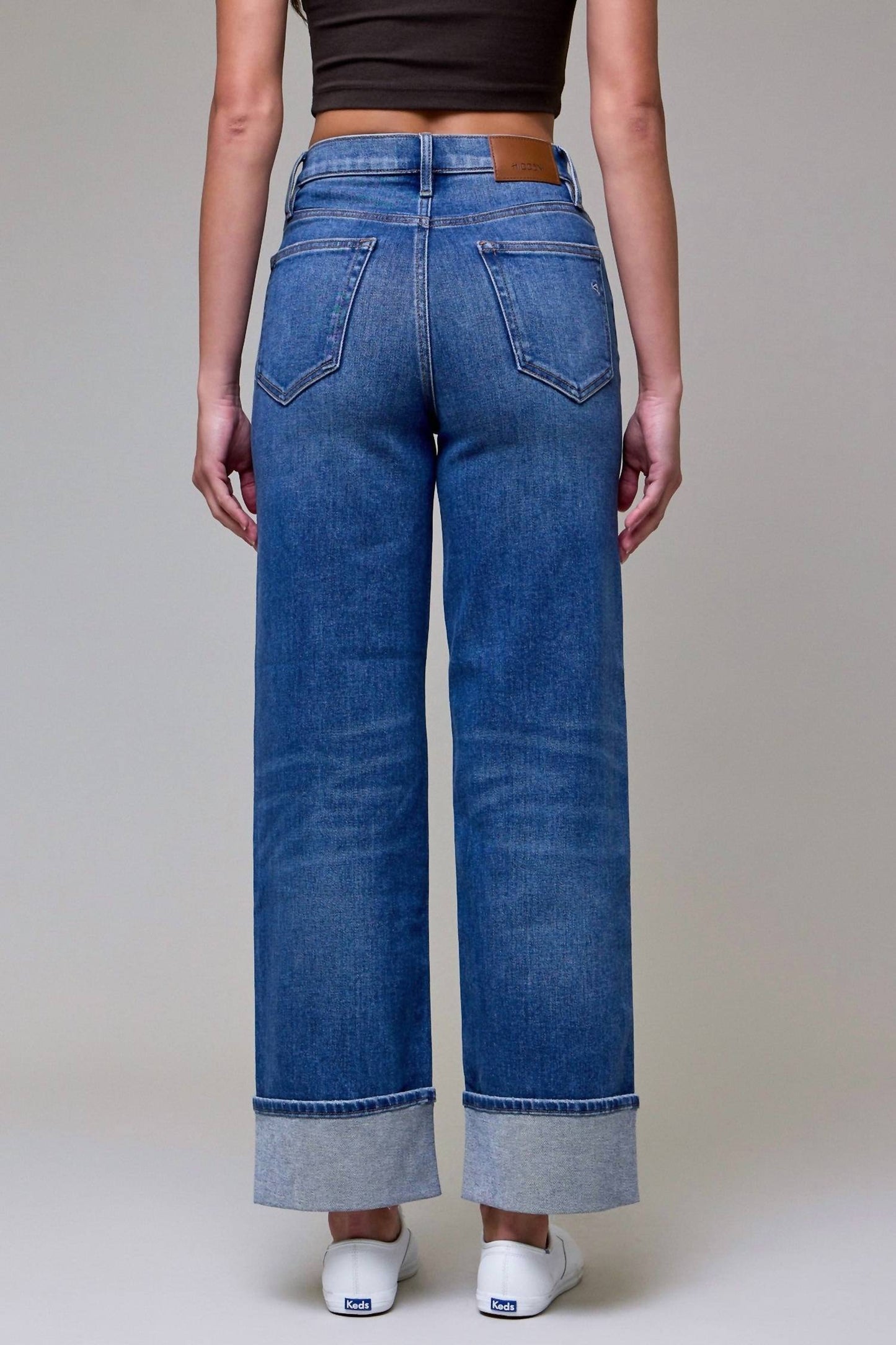 Hidden - Valery High Rise Dad Jean