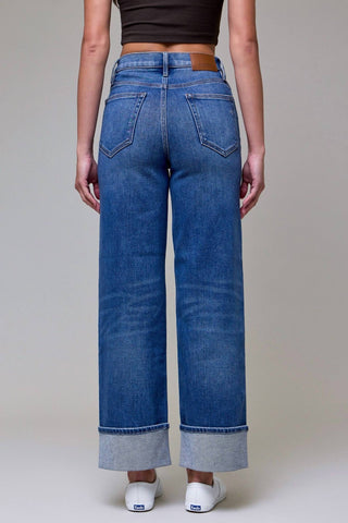 Hidden - Valery High Rise Dad Jean