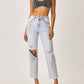 Risen - High Rise Light Wash Jeans