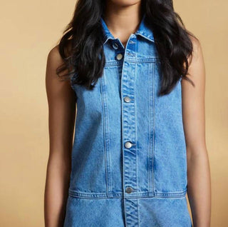 Sasha+Z - Denim Mini Dress