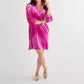 Caryn Lawn - Betsy Velvet Collar Dress