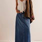 Free People - Come As You Are Denim Skirt