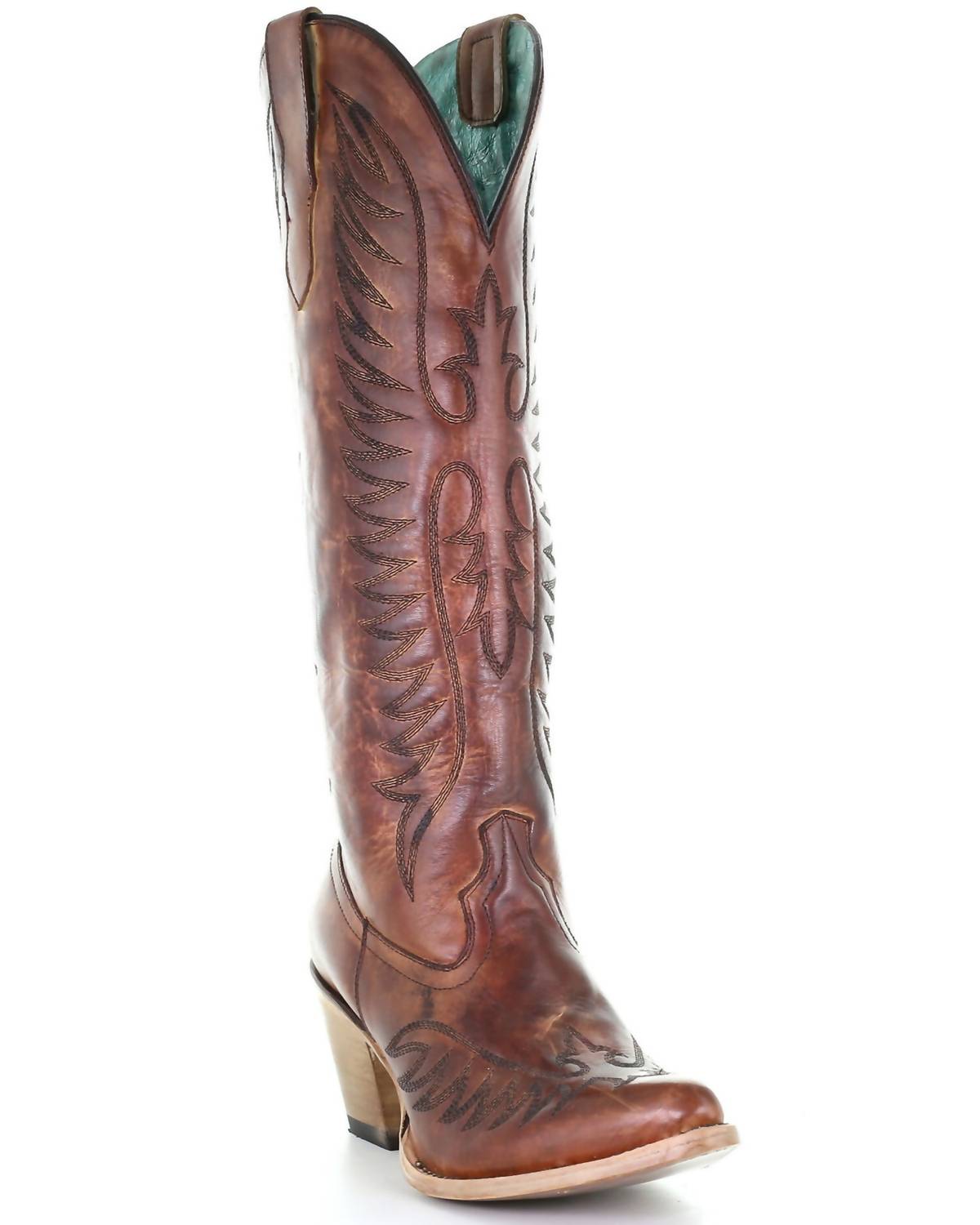 Corral - Women's Round Toe Embroidery Western Boots