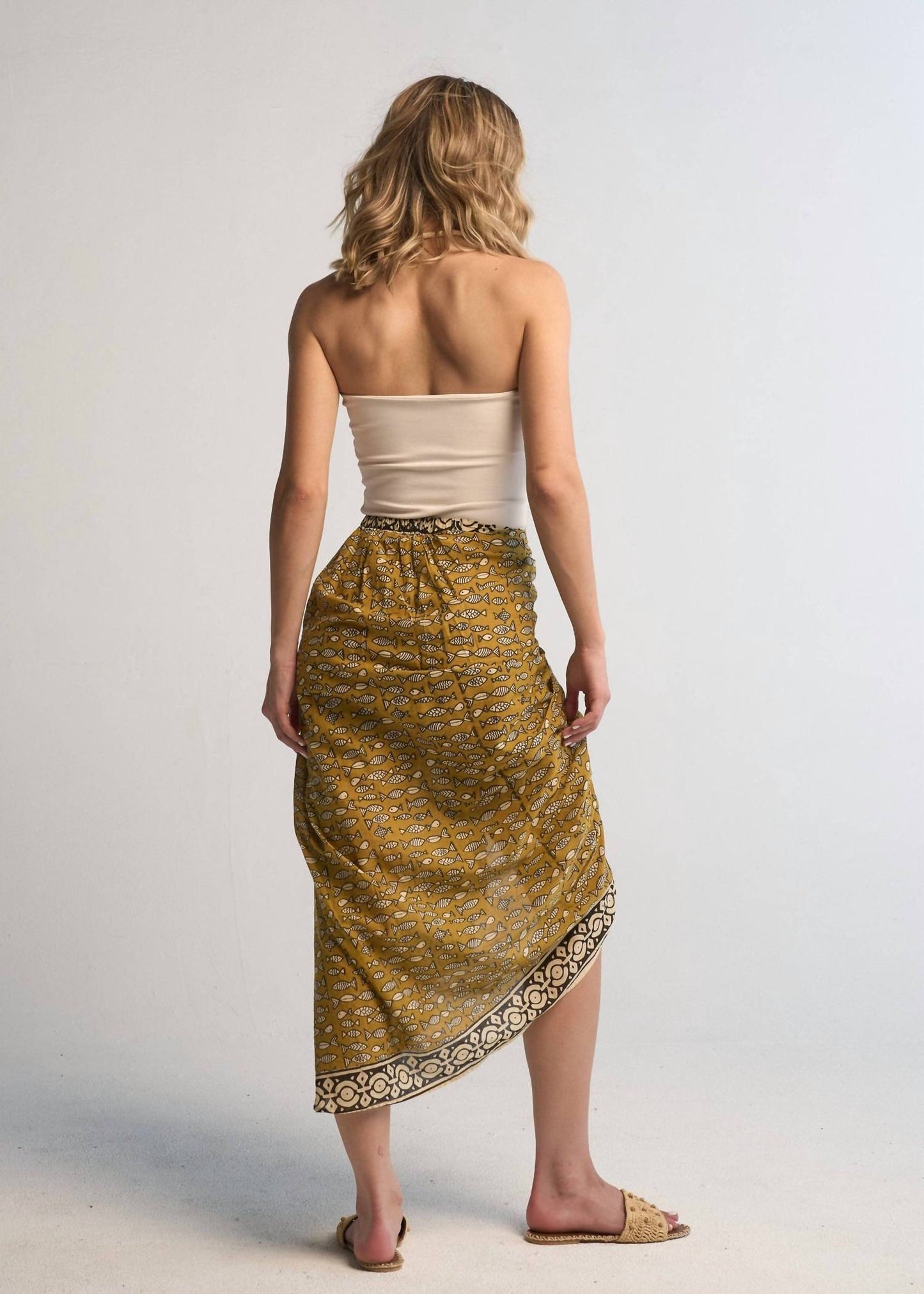 Guadalupe Design - Pez Amarillo Pareo Skirt
