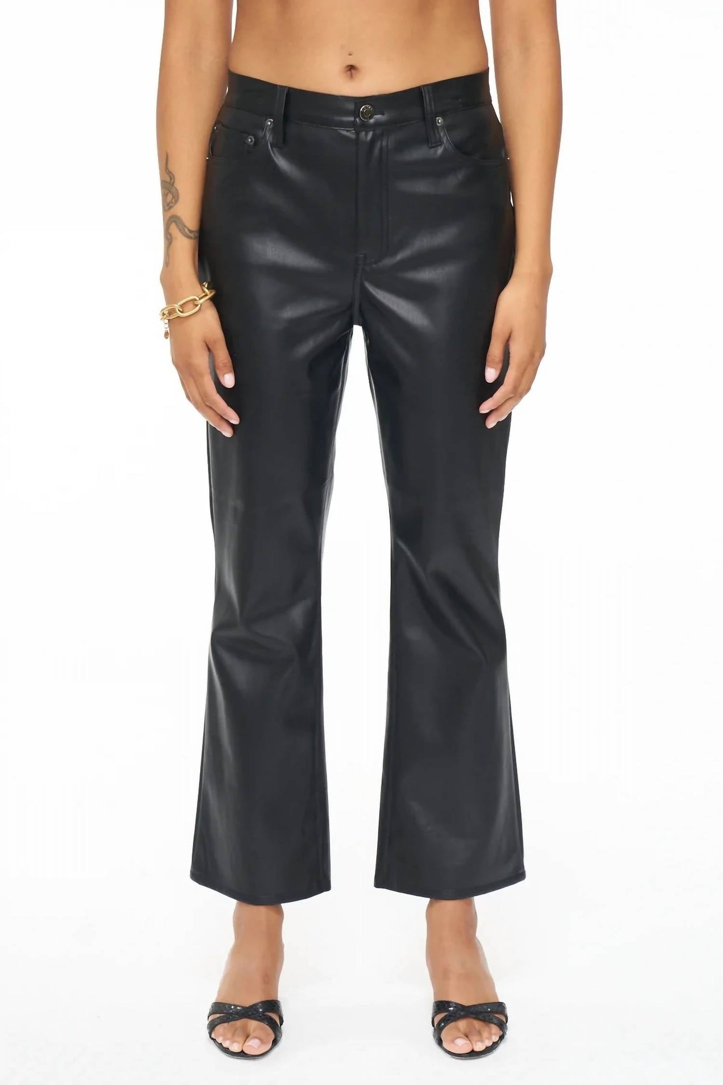 Pistola - Lennon High-rise Cropped Boot Cut Jean