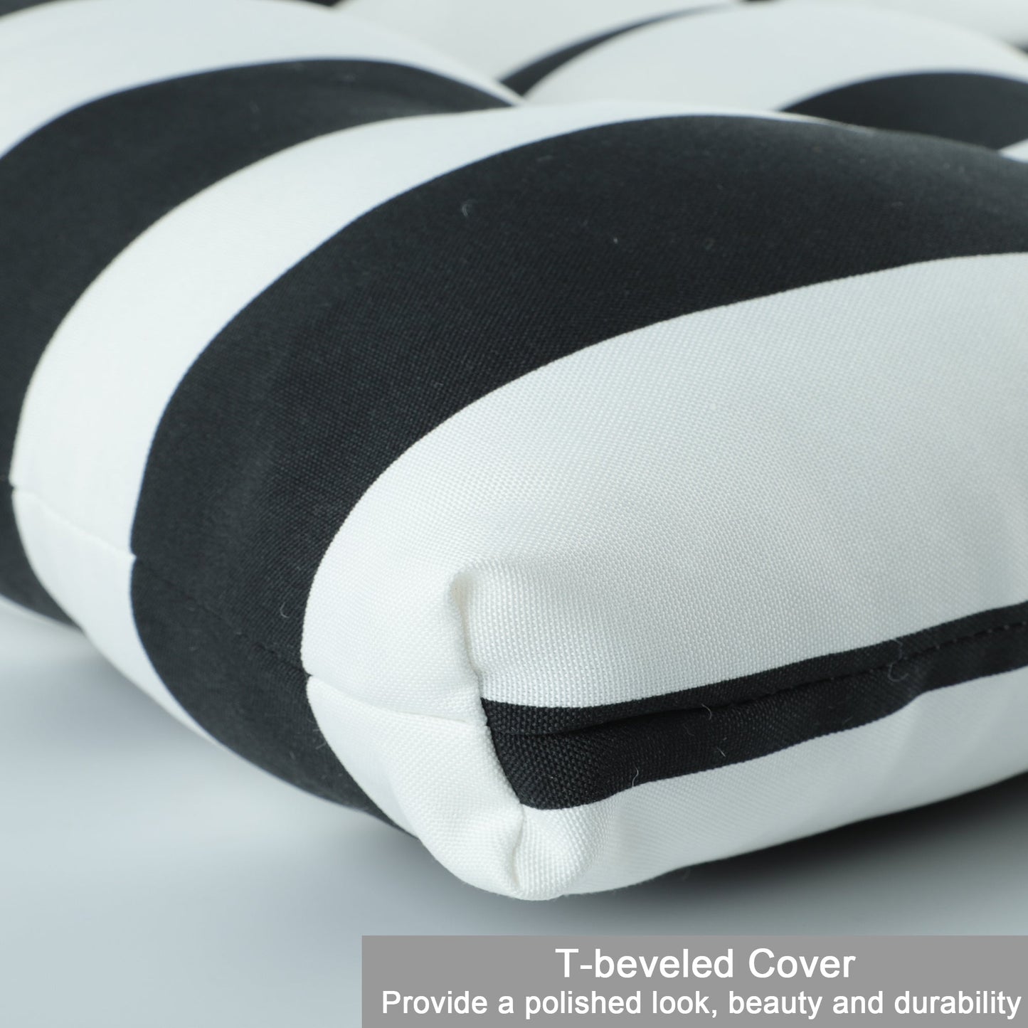 2-Piece High Back Patio Chair Cushion Set