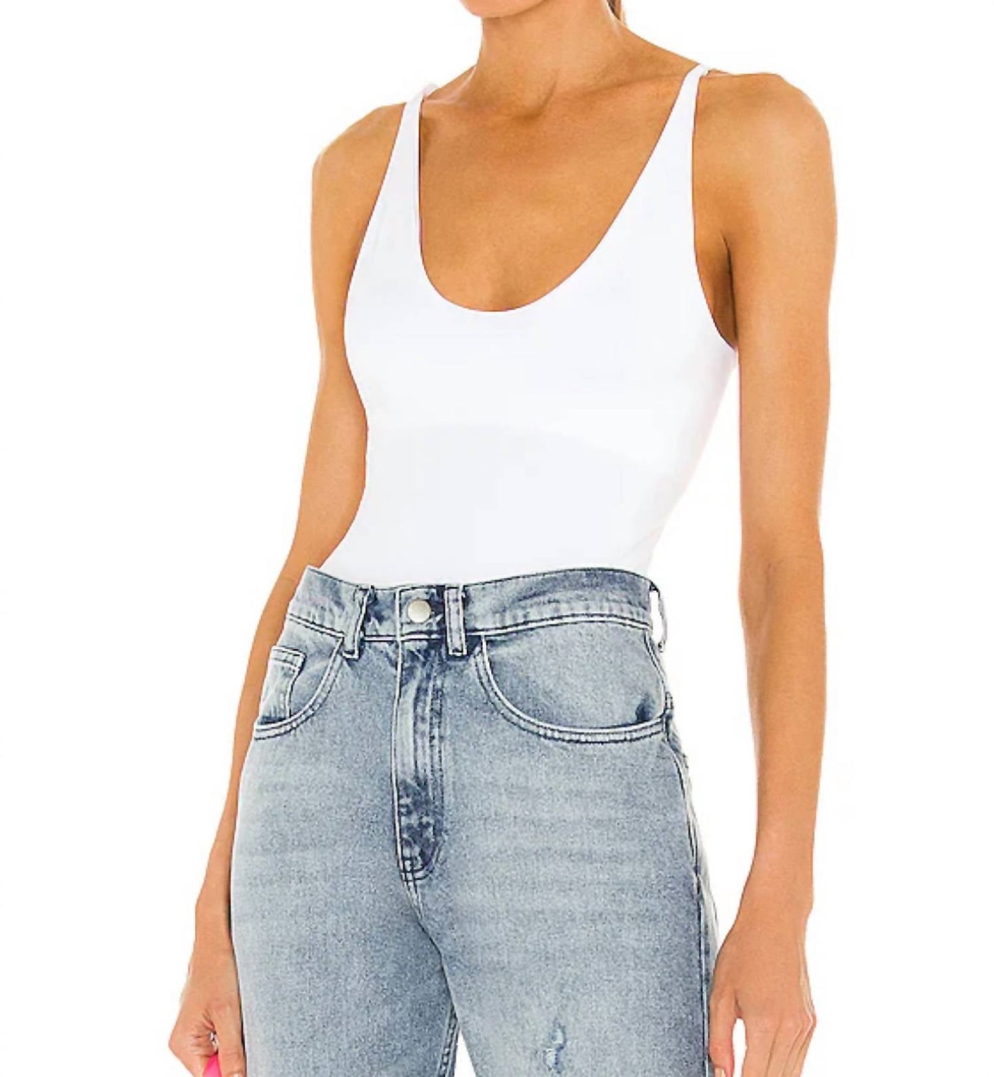Free People - seamless v-neck cami