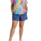 Umgee - Distressed Tie Dye Top