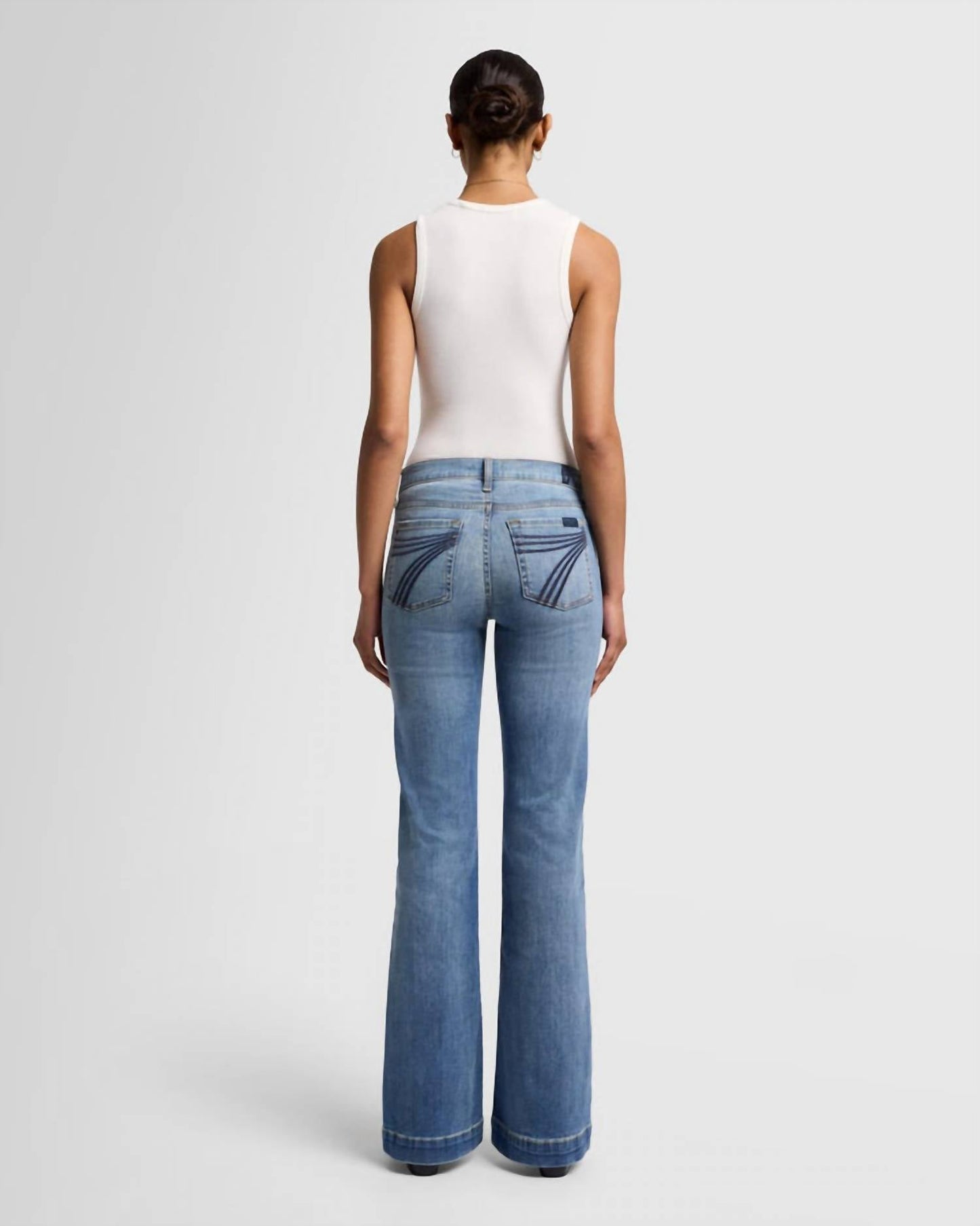 7 For All Mankind - Dojo Wide Leg Jeans