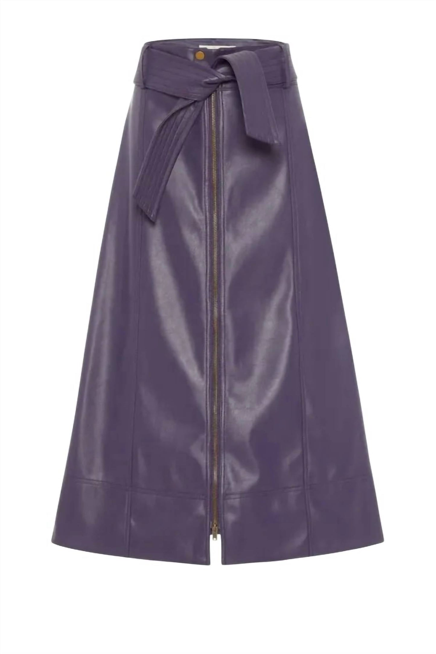 Marie Oliver - Greenwich Vegan Leather Skirt