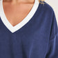 Z Supply - Marx V-neck Terry Sweatshirt
