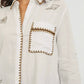 Rails - Saya Marine Embroidery Button-down