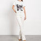 Alexander Mcqueen - Bustier Print T-shirt