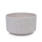 2 Pieces Ceramic Flowerpot Set, Milk White