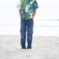 Coradorables - Boys Monstera Short Sleeve "kalani" Aloha Shirt