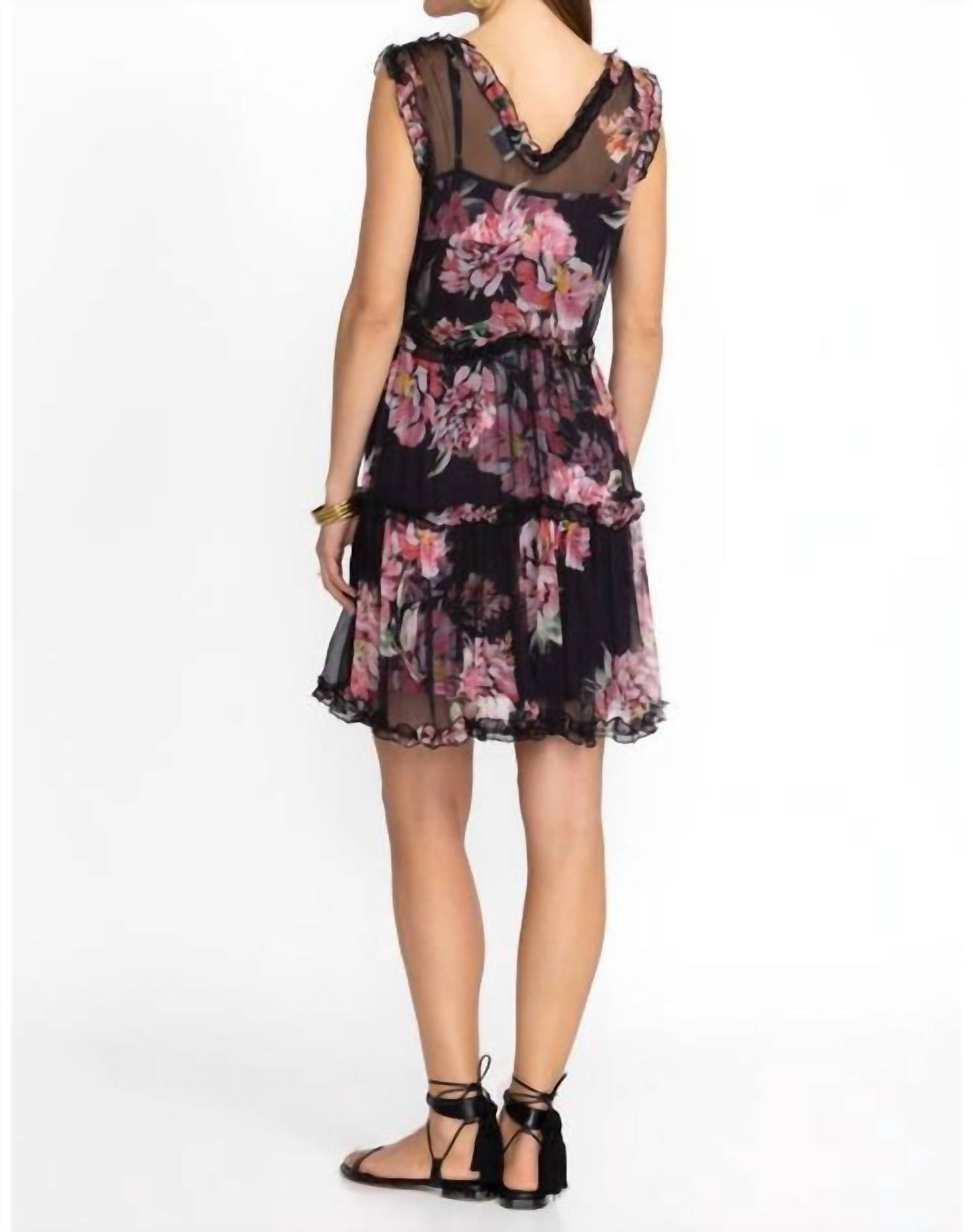 Johnny Was - PERRIE RUFFLE MINI DRESS