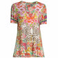 Johnny Was - WILD GARDEN PRINTED PUFF-SLEEVE FLARED T-SHIRT