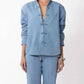 Sau Lee - Bobbi Boyfriend Fit Button Up Shirt