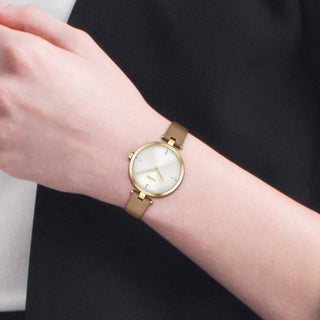 Hugo Boss - Women's Leather Quartz Watch
