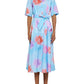 Prabal Gurung - Short Sleeve Midi Floral Shirtdress
