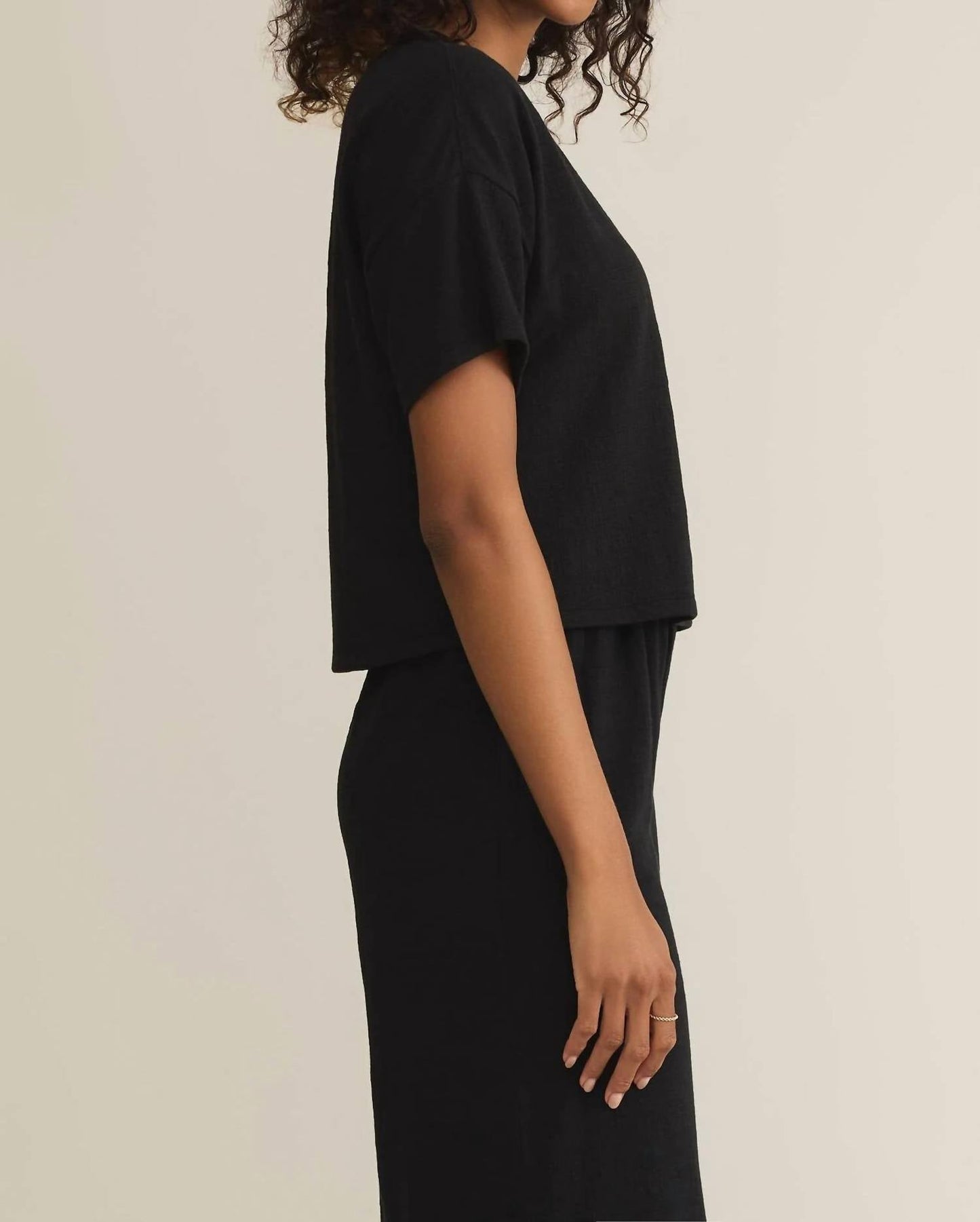 Z Supply - Sway Textured Cropped Tee