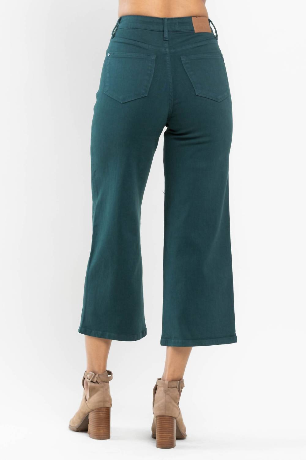 Judy Blue - High Waist Tummy Control Wide Leg Pants