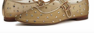 Sam Edelman - Women's Michaela Shine Mary Jane Flat Shoes