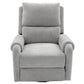Manual Recliner Massage Chair With Swivel Rocker, 8 Massage Modes, Side Storage Pocket
