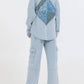 Vintage Havana - Patch Work Button Down Shacket