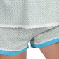 Twelve Eighty Eight - Tank Strap Camisole, Boxer Pajama Set