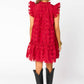 Buddylove - Aubrey Ruffle Shoulder Mini Dress