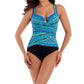 Miraclesuit - Night Lights Layered Escape Underwire One Piece - Plus