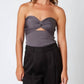 Cotton Candy - Strapless Sweetheart Top