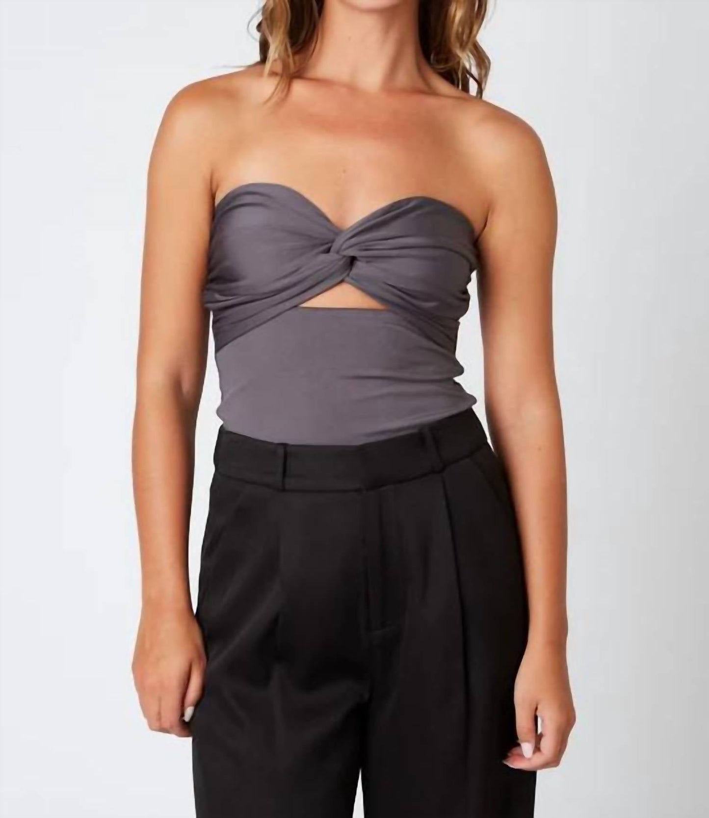 Cotton Candy - Strapless Sweetheart Top