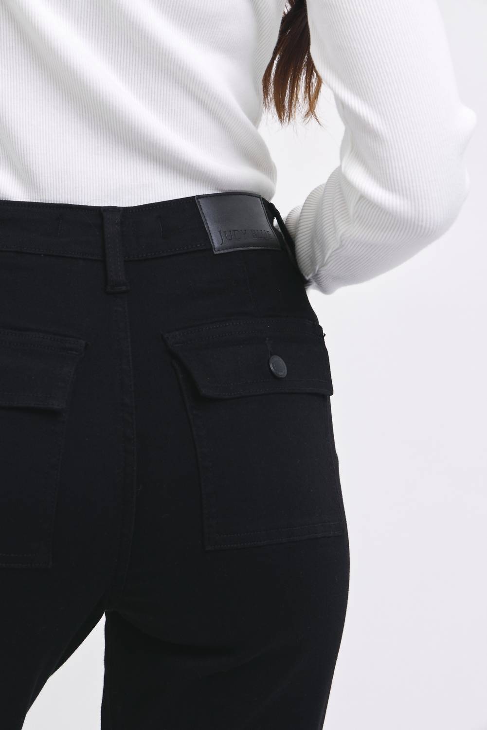 Judy Blue - High Waist Cargo Cuffed Jogger