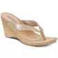 Style & Co. - Women's Chicklet Thong Wedge Sandals