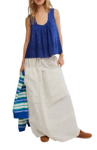 Free People - Marina Eyelet Tank Top
