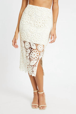 Caballero - Daya Lace Midi Skirt