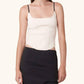 Find Me Now - Persephone Corset Knit Tank Top